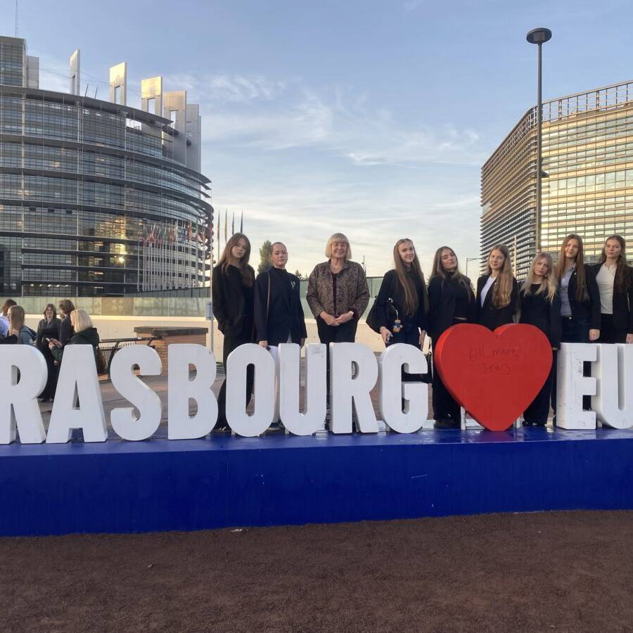Jaunųjų ambasadorių balsas Strasbūre