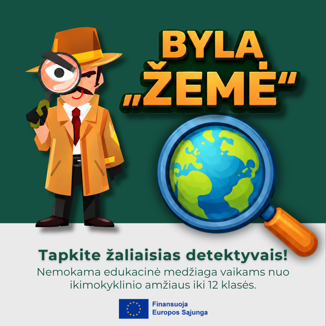 Tapkite žaliaisiais detektyvais